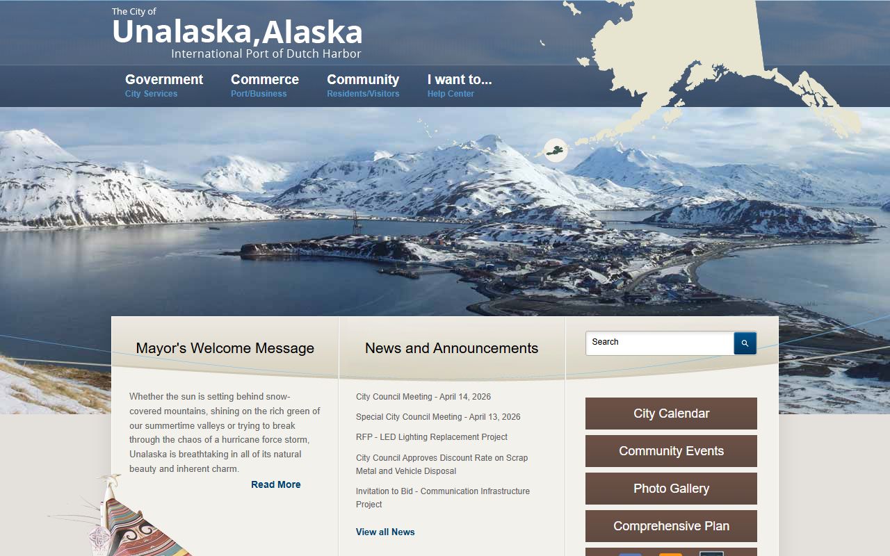 Unalaska Traffic Court Records City of Unalaska official site
