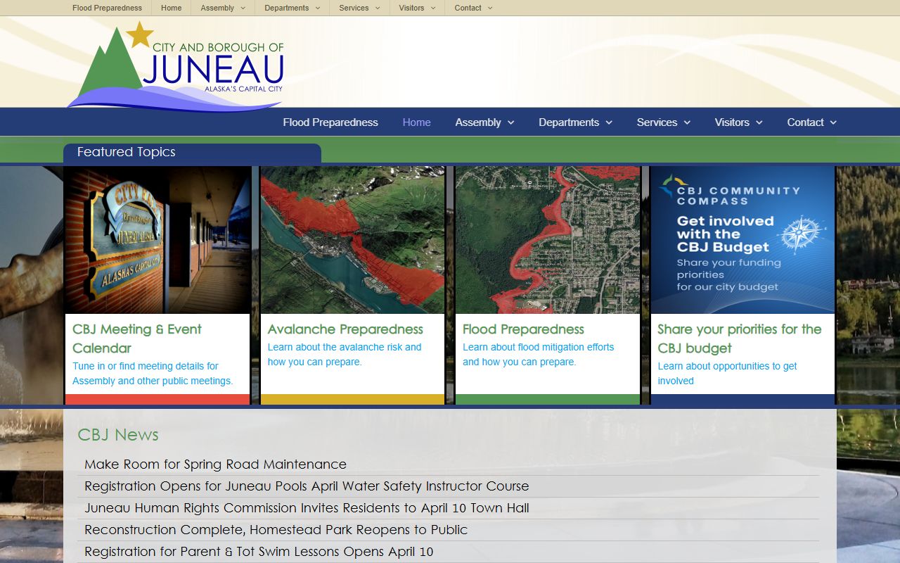 Juneau, Alaska Traffic Court Records city and borough government image