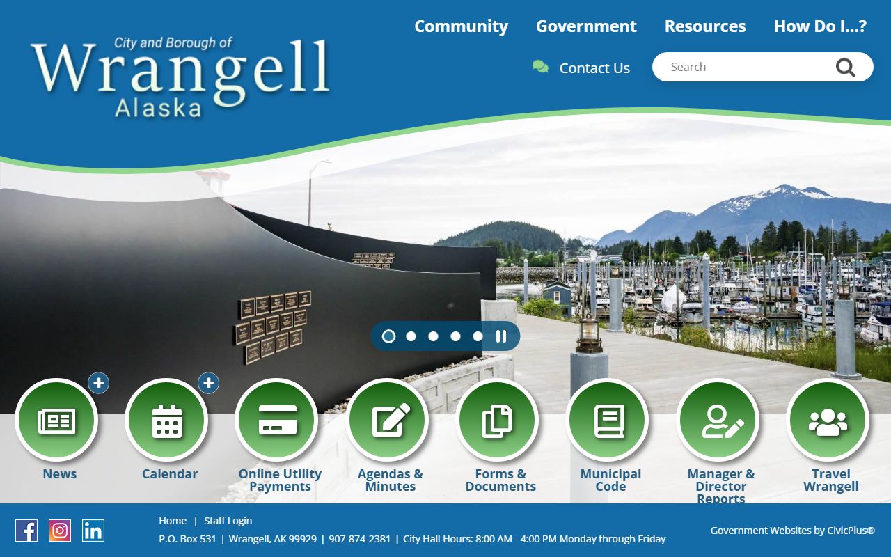 Wrangell Traffic Court Records city and borough site